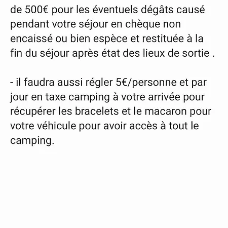 Dom wakacyjny Les Pins Maritimes - Mobil Confort Hyères